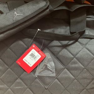 Jumpman 23 ( Michael Jordan ) black duffel bag